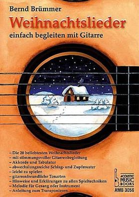 Weihnachtslieder einfach begleiten mit Gitarre, Bernd Br?mmer