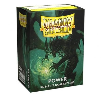 Dragon Shield - Matte - Dual Power (Metallic Green) - englisch