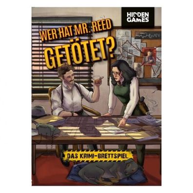 Hidden Games Brettspiel - Wer hat Mr. Reed getötet? - deutsch