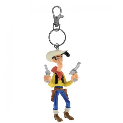 Lucky Luke mit 2 Pistolen - Schlüsselanhänger