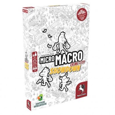 MicroMacro - Crime City 4 - Showdown (Edition Spielwiese) - englisch