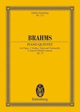 Klavierquintett f-Moll, Johannes Brahms