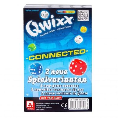Qwixx - Connected Zusatzblöcke (2 Stück)
