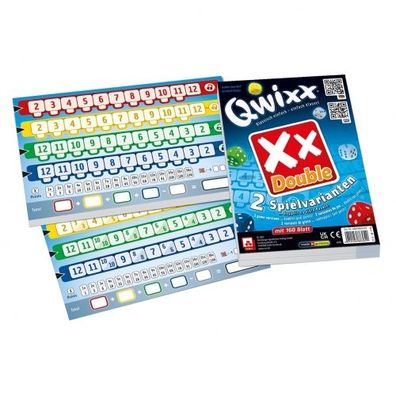 Qwixx - Double Zusatzblöcke (2 Stück)