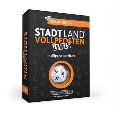 STADT LAND Vollpfosten - Levels - Classic Edition - Intelligenz ist relativ. - deutsc