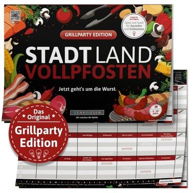 STADT LAND Vollpfosten - Grillparty Edition - Jetzt geht?s um die Wurst (DinA4-Format