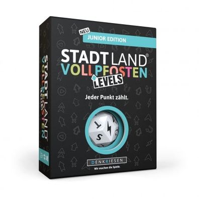 STADT LAND Vollpfosten - Levels - JUNIOR Edition - Jeder Punkt zählt. - deutsch