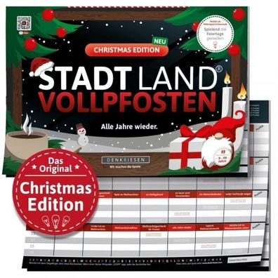 STADT LAND Vollpfosten - Weihnachts Edition (DinA4-Format) - deutsch