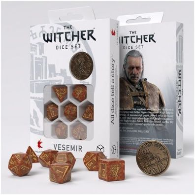 The Witcher Dice Set - Vesemir - The Wise Witcher (7) - englisch