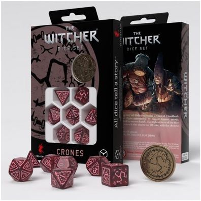 The Witcher Dice Set - Crones - Whispess (7) - englisch