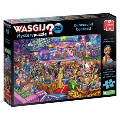 Wasgij Mystery 25: Eurosound Contest (1000 Teile) - deutsch