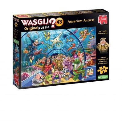 Wasgij Orginal 43 - Aquarium Antics (1000 Teile) - deutsch