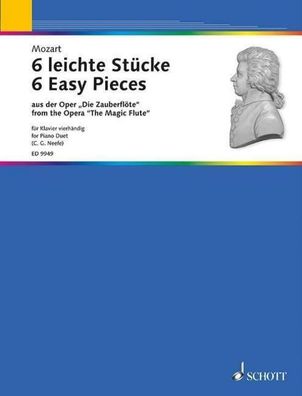 6 leichte St?cke/6 Easy Pieces, Wolfgang Amadeus Mozart