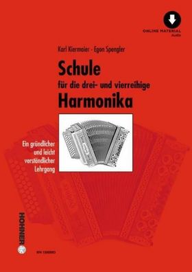 Schule f?r die drei- und vierreihige Steirische Harmonika, Karl Kiermaier