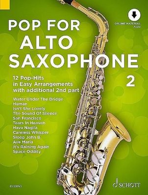 Pop For Alto Saxophone 2,