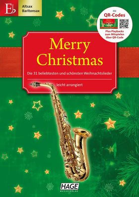 Merry Christmas f?r Es-Instrumente, HAGE Musikverlag