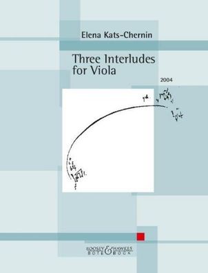 Three Interludes for Viola., Elena Kats-Chernin