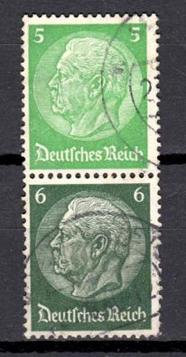 Deutsches Reich Mi. Nr. W 69 gestempelt used aus Markenheftchenblatt 99