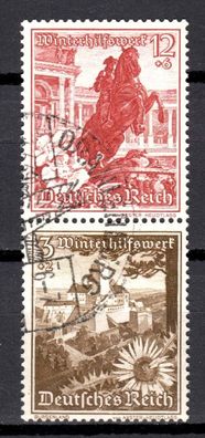 Deutsches Reich Mi. Nr. S 249 gestempelt used aus Markenheftchenblatt 112