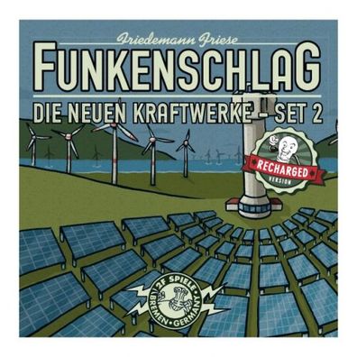 Funkenschlag Erweiterung 14 - Recharged Version - Die neuen Kraftwerke - Set 2 - deut