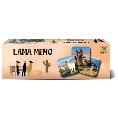 Lama Memo - Memospiel - deutsch