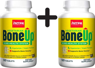 2 x Bone-Up, Vegetarian with Calcium Citrate - 120 tabs