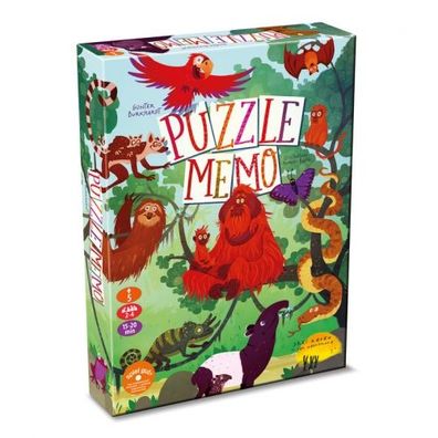 Puzzle Memo - Regenwald Empfehlungsliste Kinderspiel des Jahres 2020