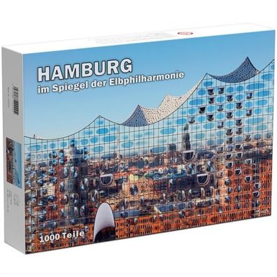 Puzzle - Hamburg im Spiegel der Elbphilharmonie - 1000 Teile