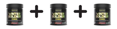 3 x Winter Soldier - Power, Peach & Cranberry - 420g
