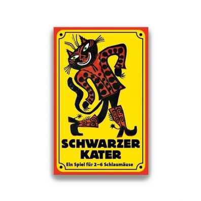 Schwarzer Kater Kartenspiel - deutsch