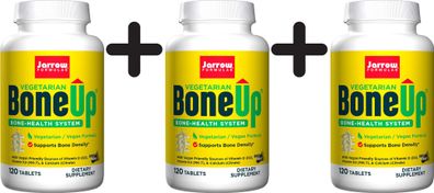 3 x Bone-Up, Vegetarian with Calcium Citrate - 120 tabs