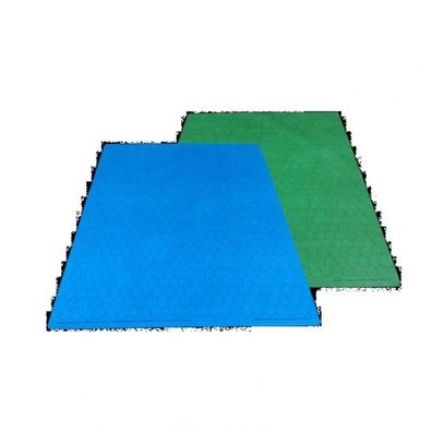 Spielmatte - Reversible Battlemat™ Blue-Green (60x66cm) with 25.4mm Hexes