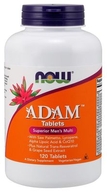 ADAM Multi-Vitamin for Men Tablets - 120 tablets