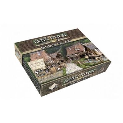 Tabletop Terrain - Fantasy Village (420 Teile) - englisch