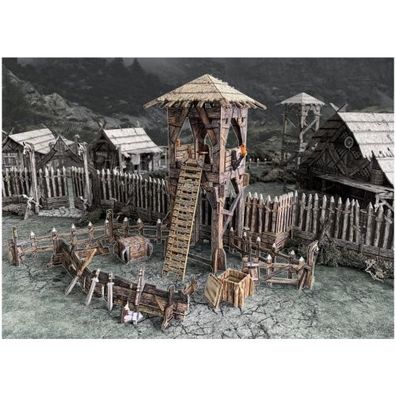 Tabletop Terrain - Lookout Tower - englisch