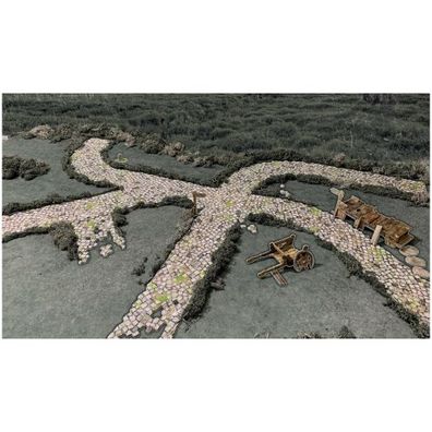 Tabletop Terrain - Roads and Rivers - englisch