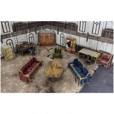 Tabletop Terrain - Urban Furniture - englisch