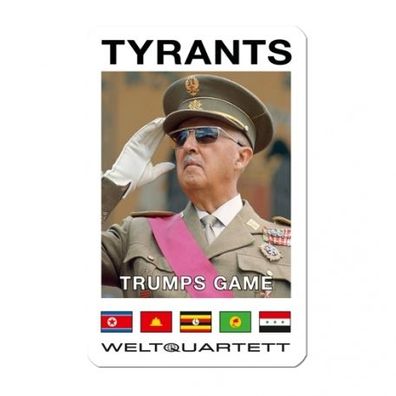 Tyrants - Trumps Game Quartett - englisch