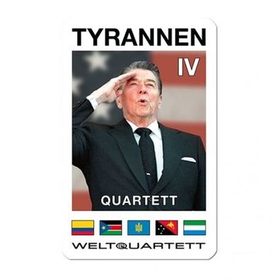 Tyrannen IV Quartett - deutsch