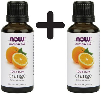 2 x Essential Oil, Orange Oil - 30 ml.