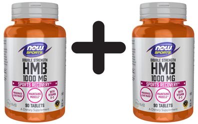 2 x HMB, 1000mg - 90 tabs