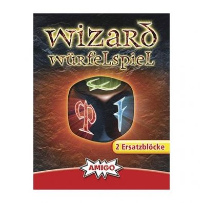 Wizard Würfelspiel - Ersatzblöcke (2 Stück) - deutsch