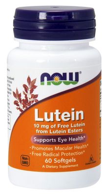 Lutein, 10mg - 60 softgels