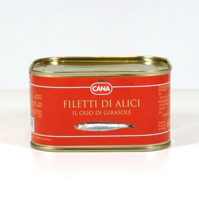 Sardellen Cana Prietzel Sardellenfilets 600g Anchoas Anchovis in Öl