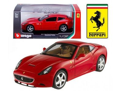 Ferrari California + Vitrine, Bburago Auto Modell 1:32