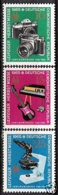 DDR Nr.1130/32 * * Herbstmesse 1965, postfrisch