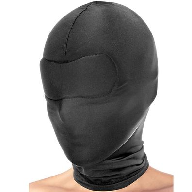 Maske, Vollkopf-Sturmhaube ohne Augen- und Mundlöcher. BDSM Gadget.