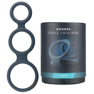 Boners TRIPLE COCK RING Erektionsring