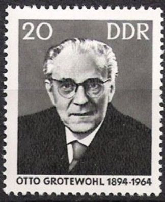 DDR Nr.1153 * * Otto Grotewohl 1965, postfrisch