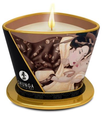 Luxuriöse Schokolade erotische Massage Kerze